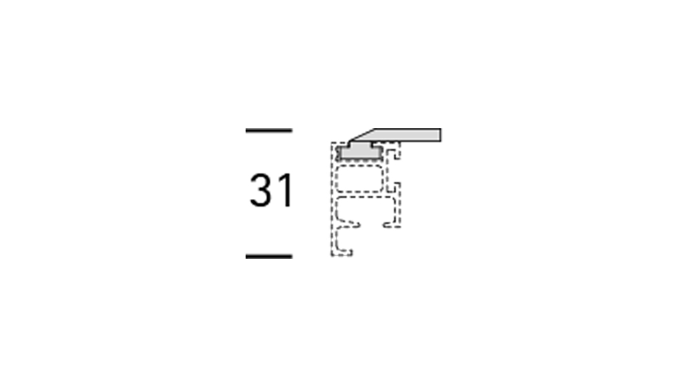 Interstil Helix (1-läufig) mit passenden Trägern und Gleitern Artikelbild