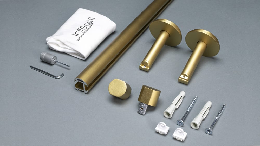 Interstil Sinus 4W kaufen Vorhangstange für Wellenvorhang